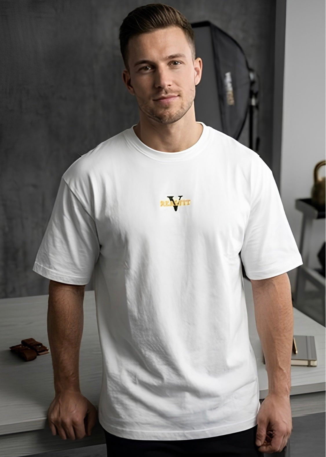 Camiseta Oversize "Trust the Process" White Series